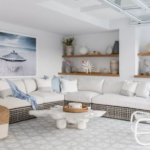 Tour a New Jersey Beach House, Where Everything Is Blue, White, and Sand Colors