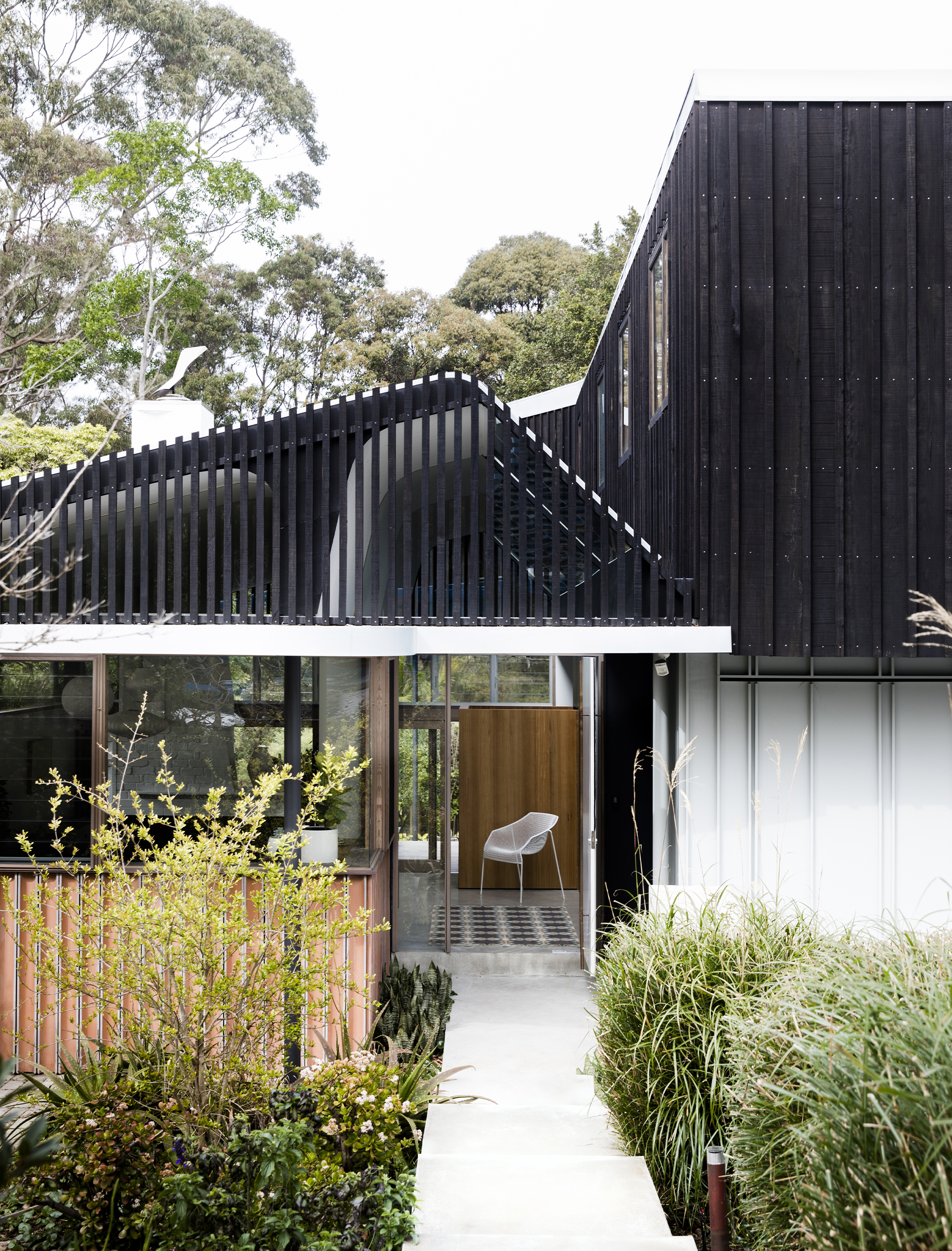 Connection to the outdoors inspired the design of this dynamic home