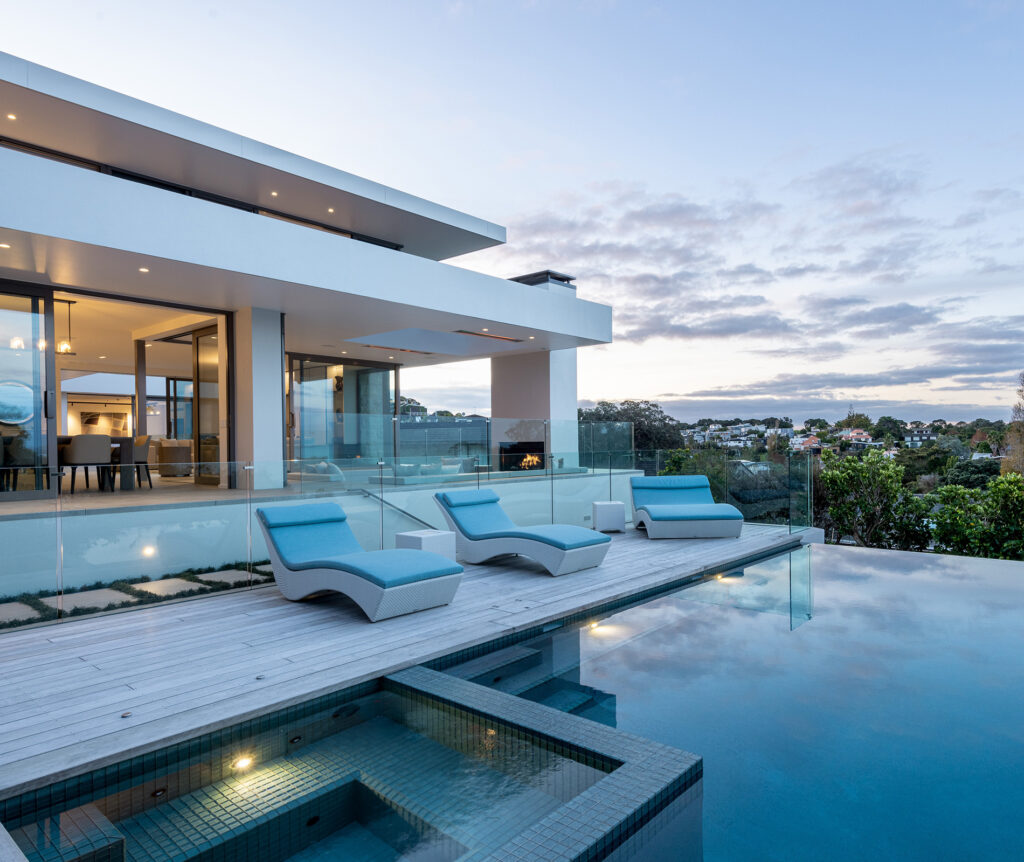 How this opulent family home achieves its resort-style look