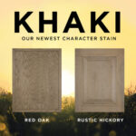 New Character Stain: Khaki | kitchen and bath ideas
