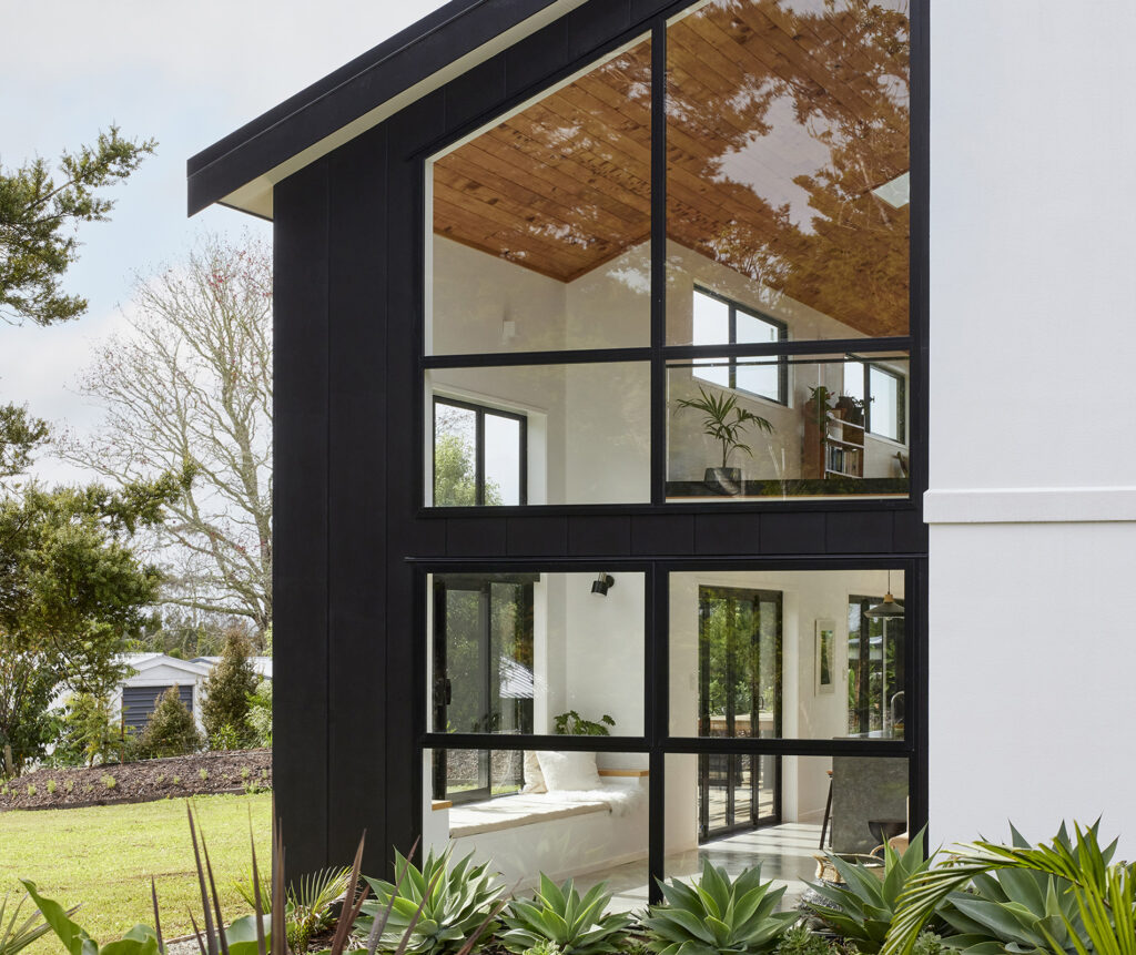 How this striking two-story home celebrates indoor-outdoor flow
