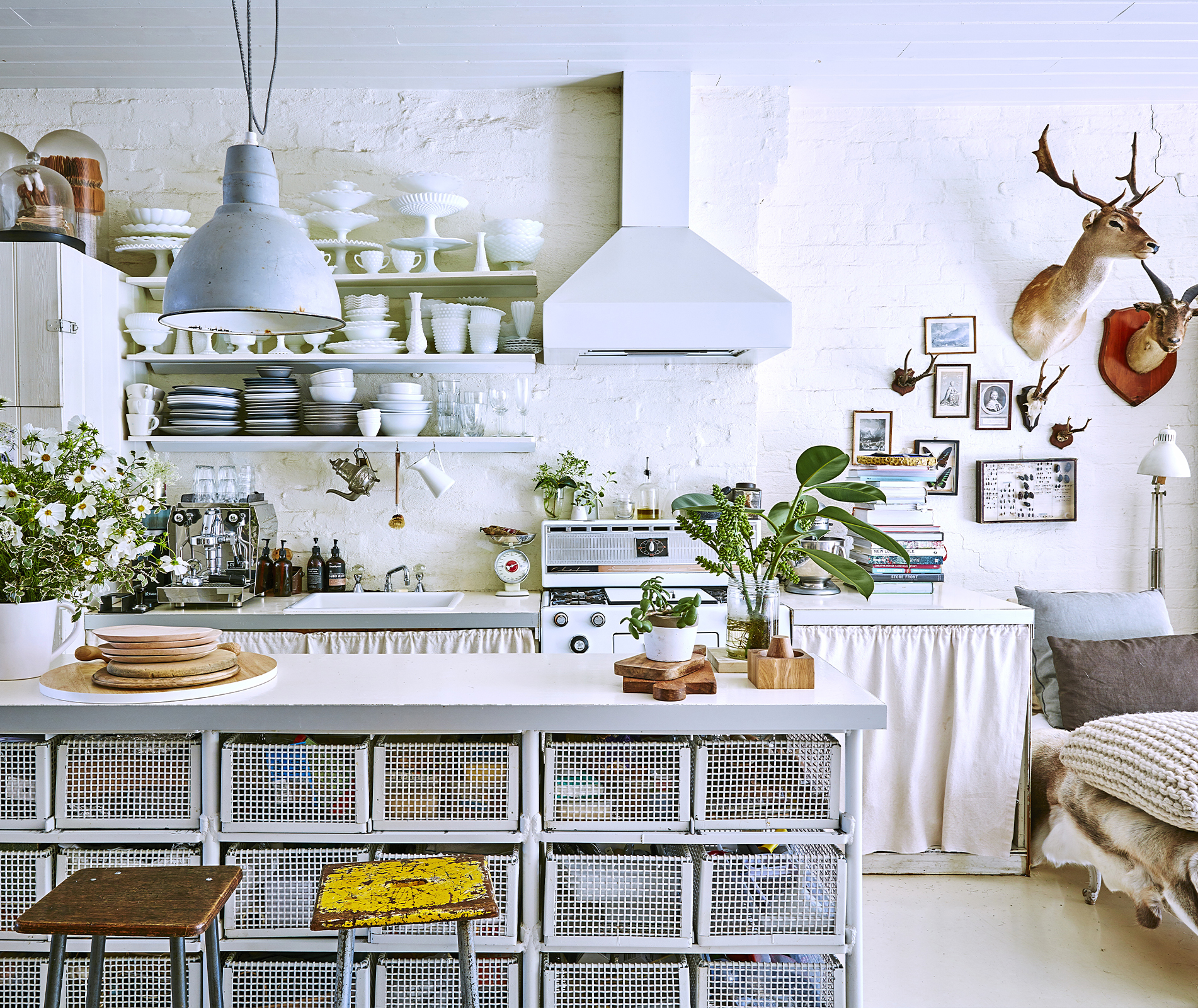 How this designer transformed an old mattress warehouse into a comfortable home