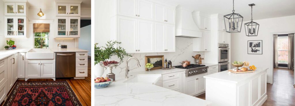 LIGHT, BRIGHT & BEAUTIFUL – DESIGNING WITH WHITE CABINETS