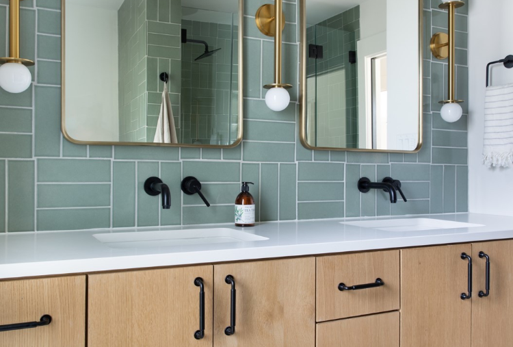 Get Bold in the Bathroom With Matte Black Fixtures
