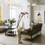 Artist Fleur Wickes’ studio is a masterclass in mixing vintage with modern