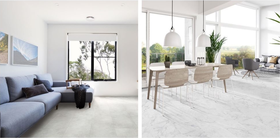 GO BIG WITH LARGE FORMAT LUXURY VINYL TILE