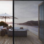 Retractable screens for big doors