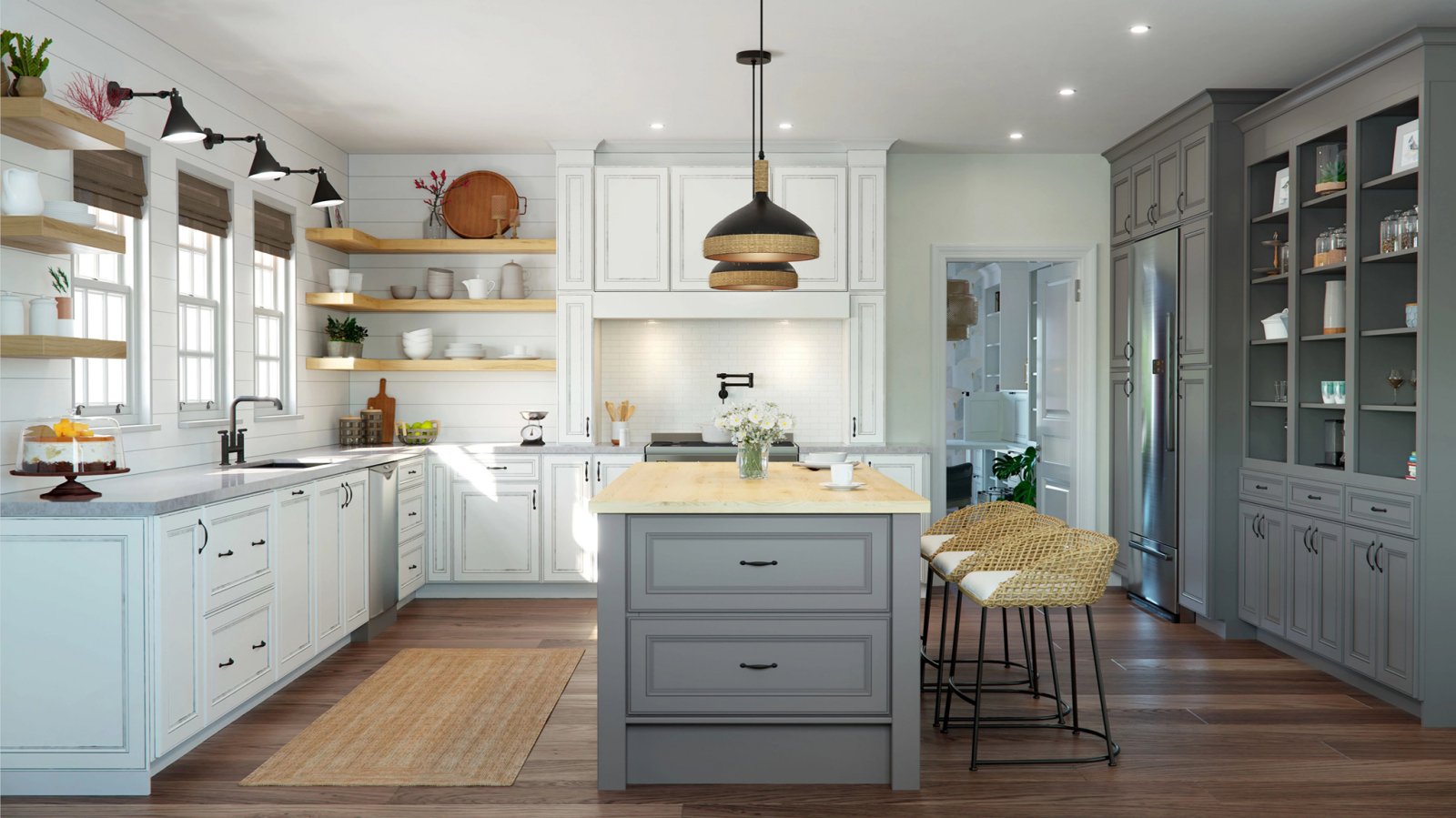 Let’s talk Two-Tone Kitchens