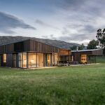Sloping Rooflines Overhang The Separate Wings Of This Home – New Zealand