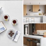 5 NEW NATURAL QUARTZ COLORS FEATURING A MIX OF BOLD AND SOFT VEINING