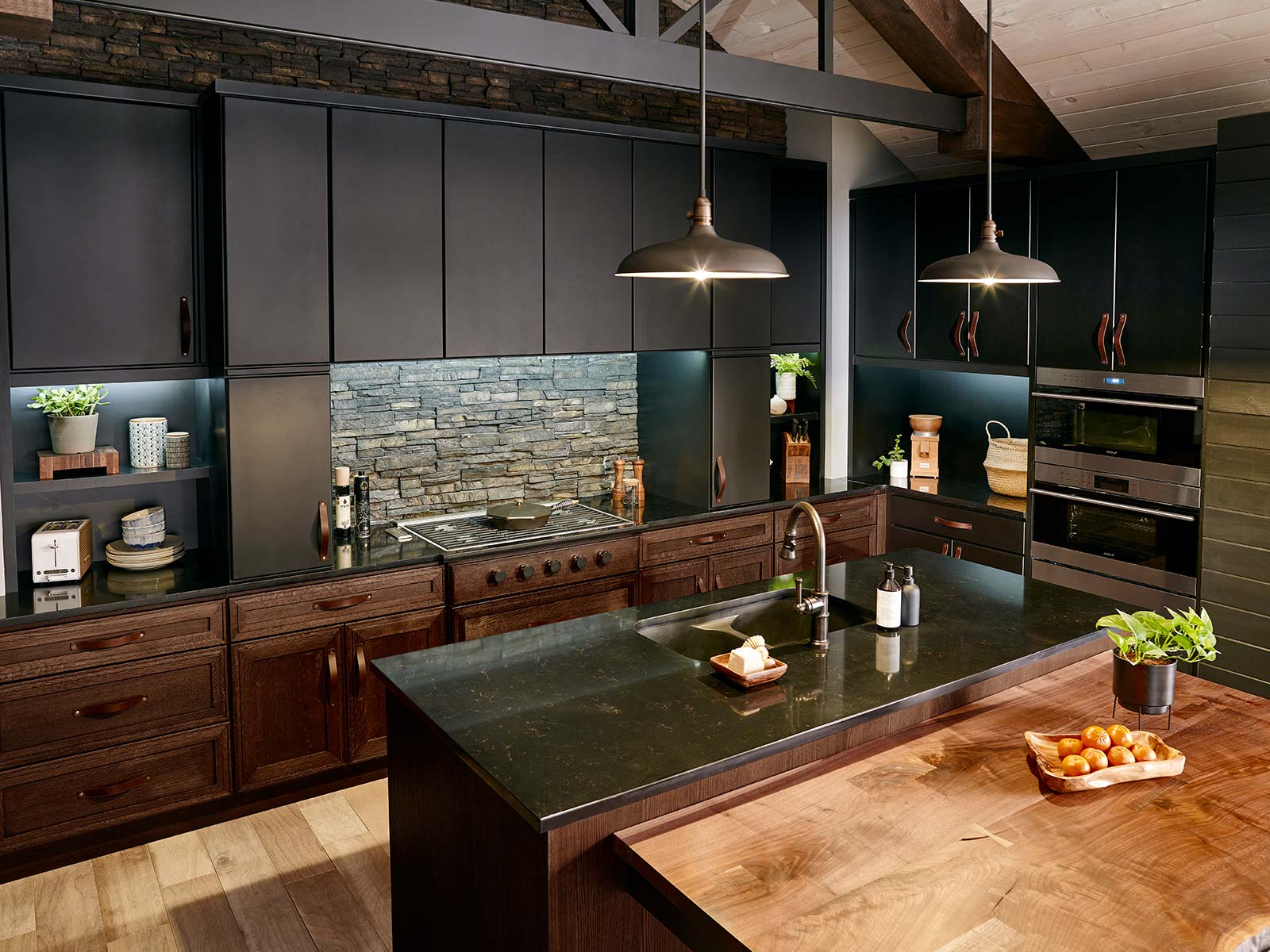 Trend Alert – Moody Kitchens