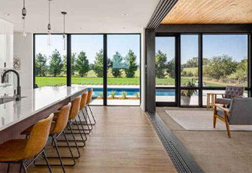 Floor-to-ceiling windows